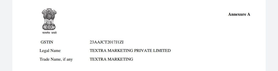 GST Certificate