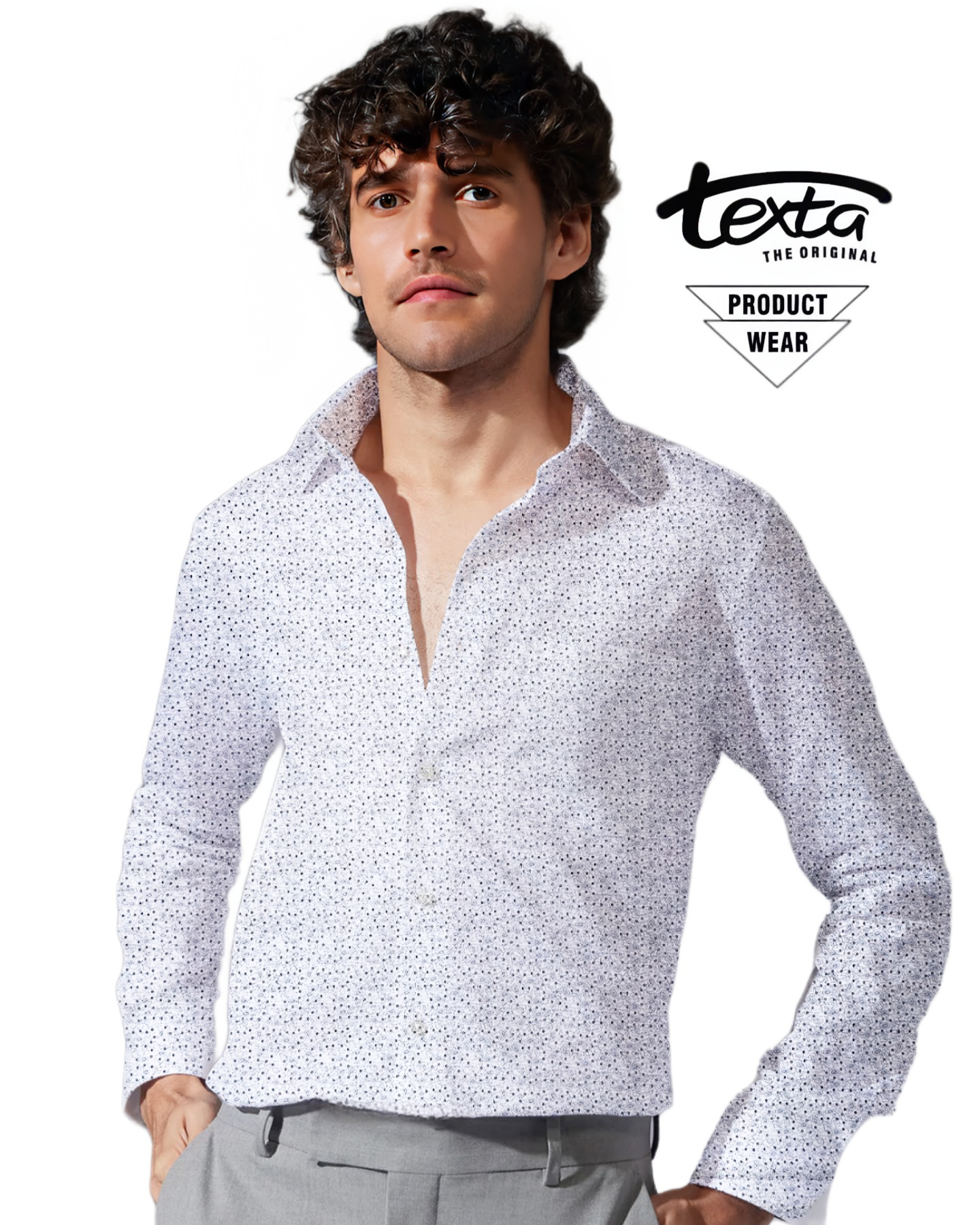 REGULAR FIT PRINTED SHIRT-24