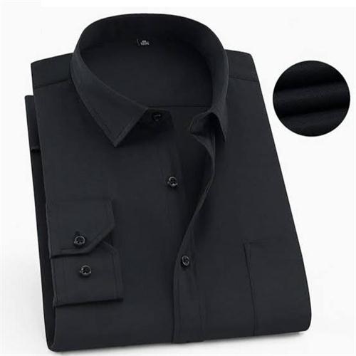 MENS FORMAL SHIRT-BLACK