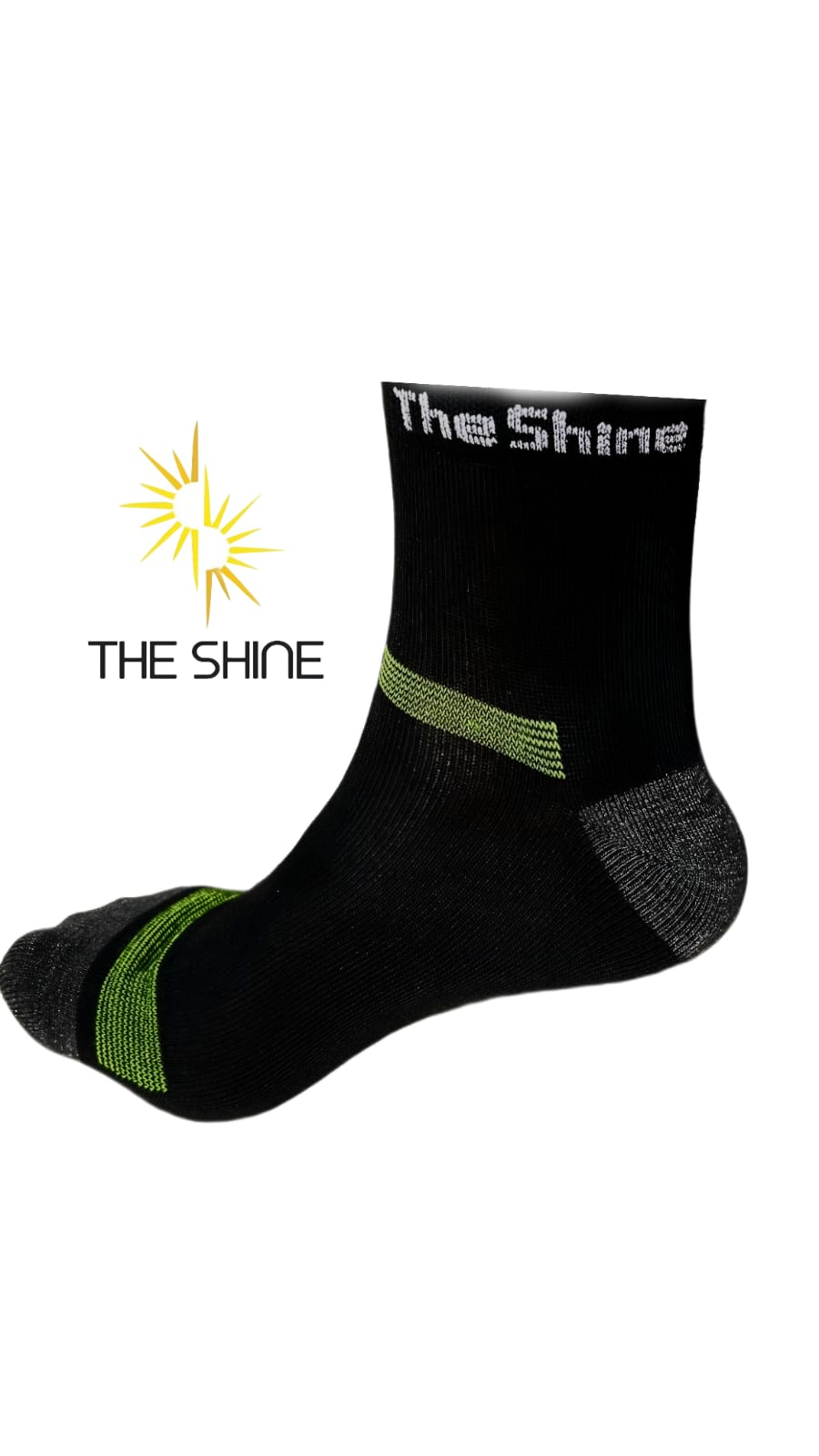 THE SHINE-SOLID  SOCKS